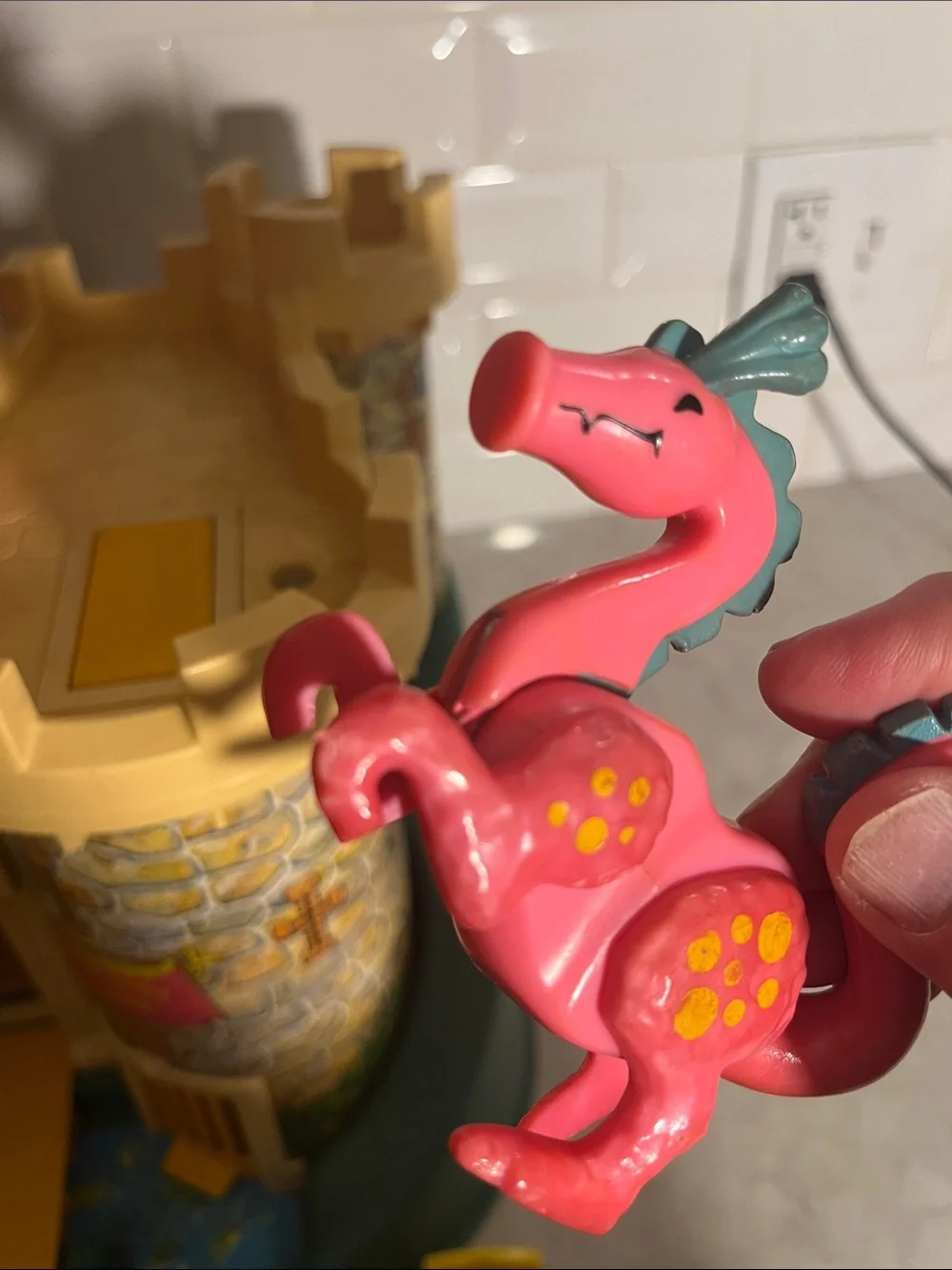 Vintage Fisher Price Play Family Castle #993 Rare